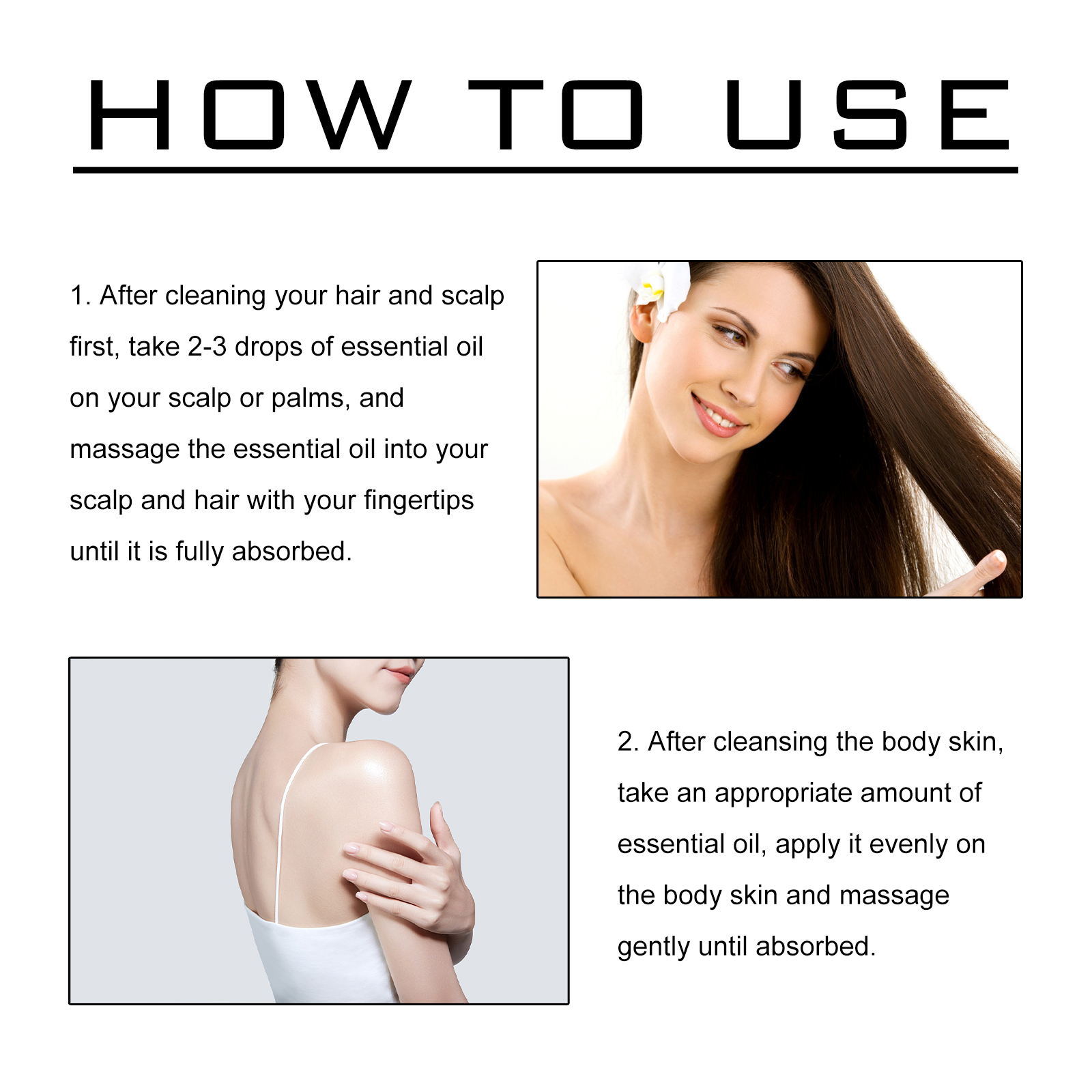 Black Castor Oil,Nourish Hair Prevent Moisture Scalp Solid Hair Strong Hair Black Castor Oil - Image 7