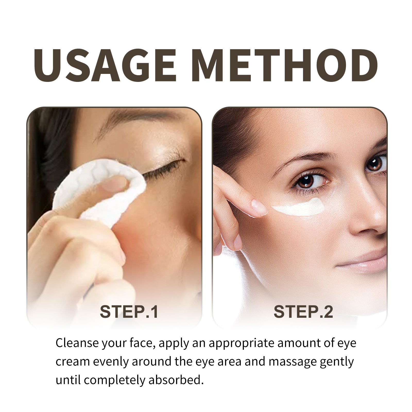 WIYUN Eye Care Cream Moisturizes The Skin Around The Eyes And Lightens Bags, Dark Circles, Fine Lines, Crow's Feet And Firming Eye Cream - Image 7