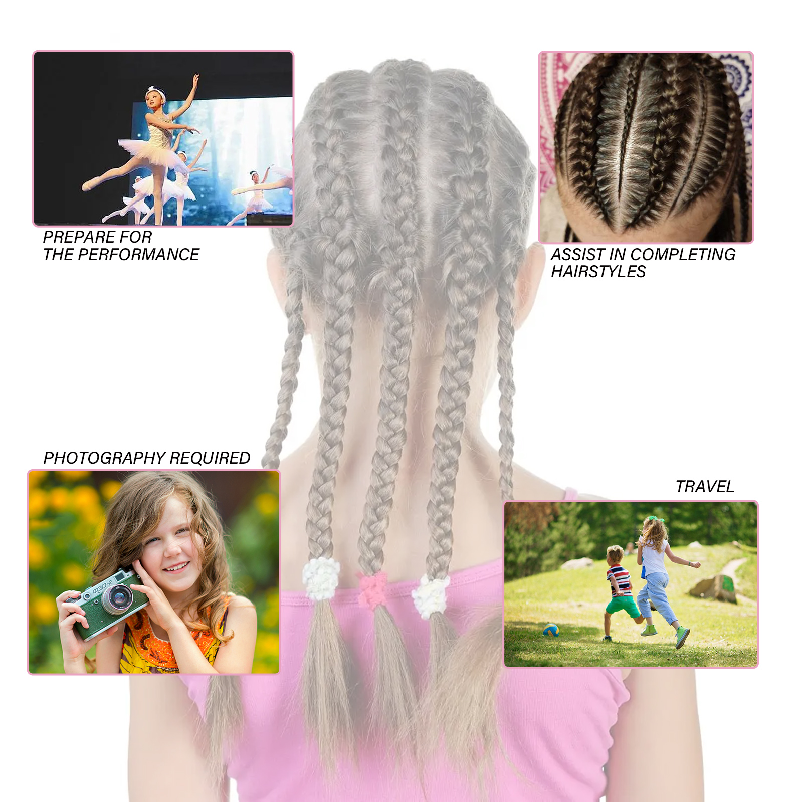 Leave in Conditioning Spray, Hairspray Long-Lasting Moisturizing Styling Long-Lasting Fragrance Styling Spray - Afbeelding 5