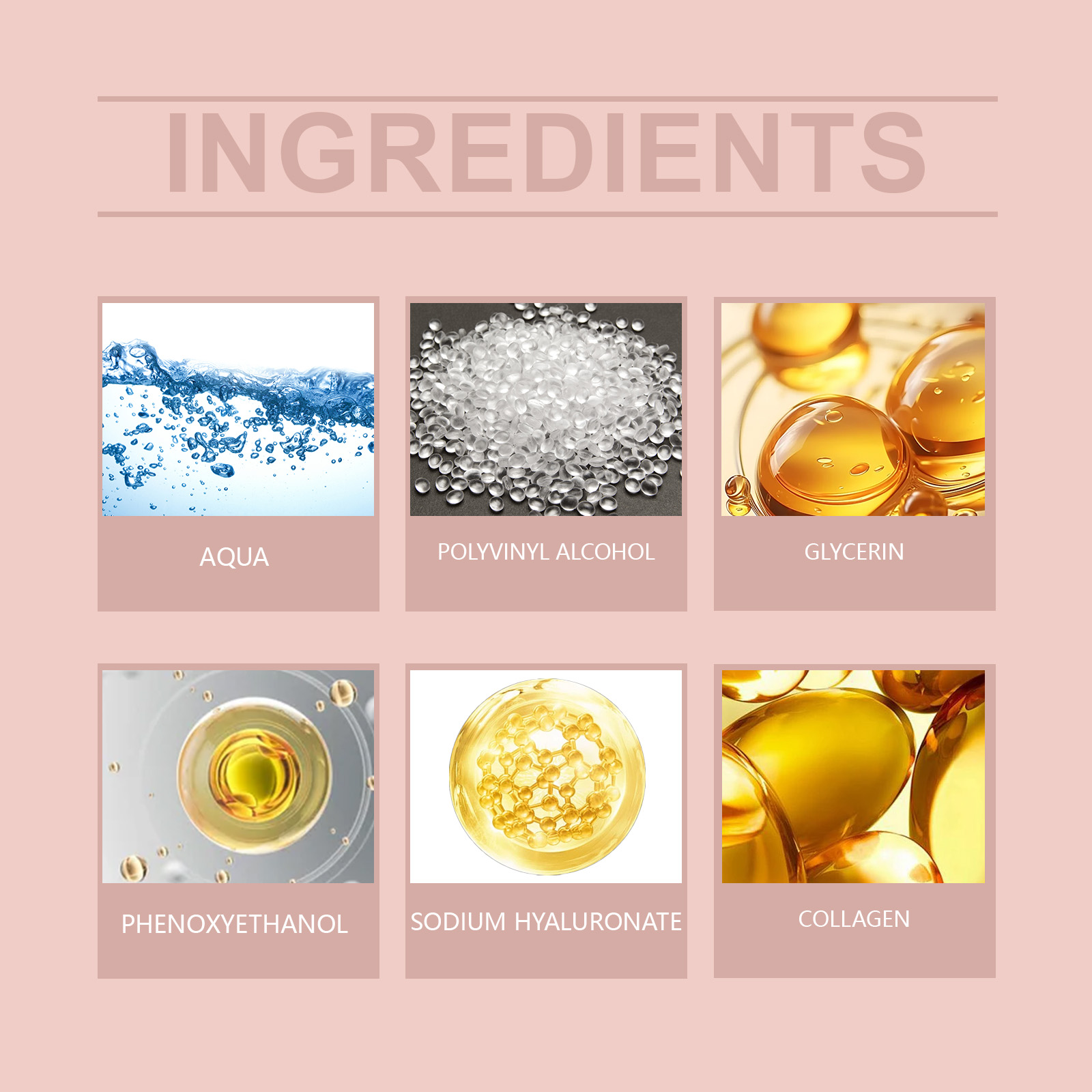 Hoygi Collagen Peel Mask Gentle Moisturizing, Hydrating, Brightening And Moisturizing Skin Peel Mask - Image 5