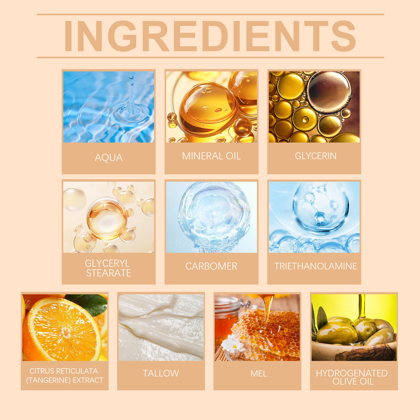 Wiyun The Beef Tallow Honey Moisturizing Cream Is A Gentle, Hydrating, Refreshing, Non-Sticky And Smooth Skin Moisturizing Cream - Image 5